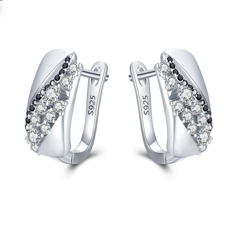 Refined Stylish And Versatile Stud Earrings 925 silver