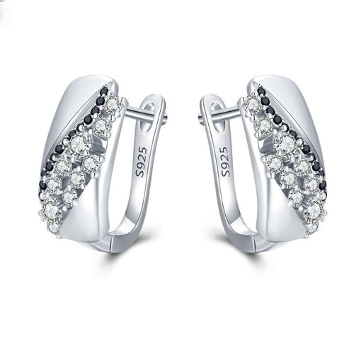 Refined Stylish And Versatile Stud Earrings 925 silver