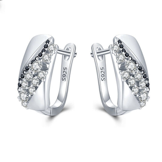 Refined Stylish And Versatile Stud Earrings 925 silver