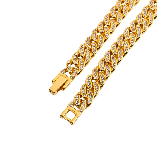 CREW BM 8 MM Cuban Chain  | 970722 Bling Master Cuban Chain