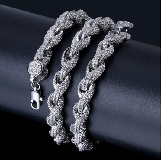 HAWSER 10 MM Rope Chain | 970861 Thick Rope Chain Necklace