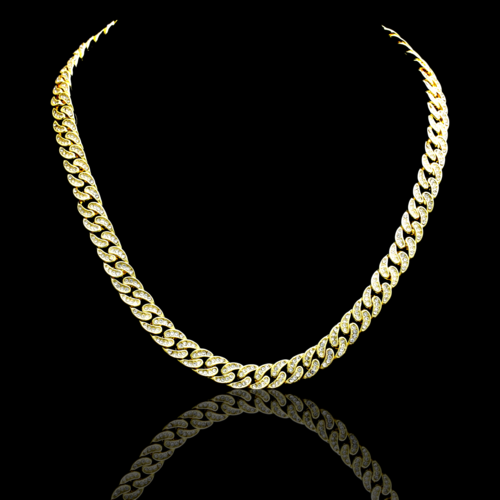 CREW BM 8 MM Cuban Chain  | 970722 Bling Master Cuban Chain